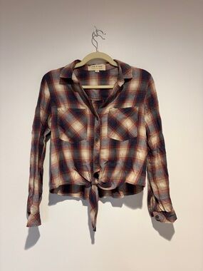 Cloth&Stone Plaid Button Down